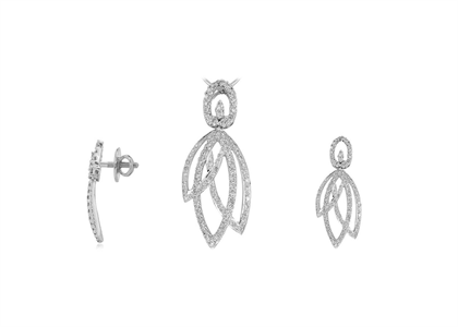 Rhodium Plated | Fashion Pendant Sets